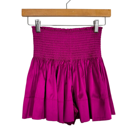 Natural Life Magenta Satin Shorts - Size XS (See Notes)