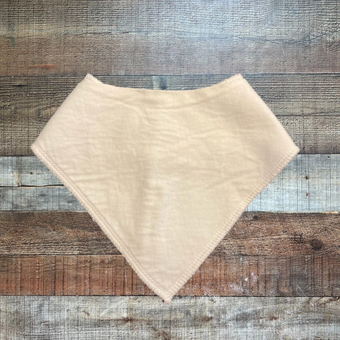 No Brand White Bandana Bib