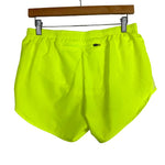 Nike Neon Yellow Dri-Fit Running Shorts- Size M (see notes)