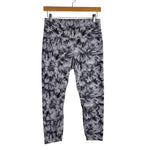 Lululemon Gray/White Pattern Leggings- Size 10 (Inseam 23”)