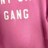 Jean + June Pink Tiny Girl Gang Sweatshirt- Size 4T/5T (see notes)