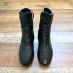 Newbark Black Leather Boots- Size 8 (Marilu wore these as Aida on Aurora Teagarden Mysteries)