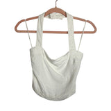 Abercrombie & Fitch White Halter Top - Size XS