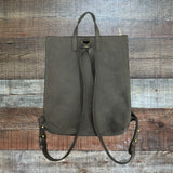 Parker Clay Black Leather Backpack (see notes)
