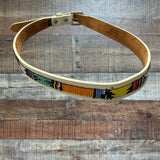 Urban Outfitters Leather Beaded Belt- Size S (see notes)
