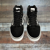 Vans Black Mid Rise Sequin Sneakers - Size 10