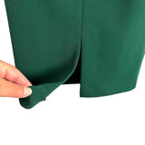 Mossman Evergreen One Shoulder with Pleated Cap Sleeve Dress- Size 2 (Candace wore in her movie A Shoe Addicts Christmas!)
