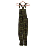 Z Supply Camo Drawstring Waist Overalls- Size XS