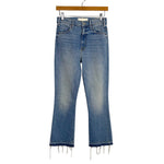 MOTHER SUPERIOR The Hustler Ankle Undone Hem Jeans- Size 25 (Inseam 26”)