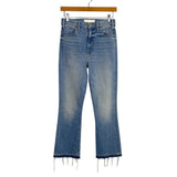 MOTHER SUPERIOR The Hustler Ankle Undone Hem Jeans- Size 25 (Inseam 26”)