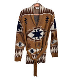 Banana Republic Multicolor Belted Cardigan Sweater - Size S (See Notes)