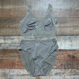 EBY Green Sheer Bralette- Size M (we have matching bottoms, sold separately)