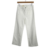 AE77 White Crop Bootcut Jeans NWT- Size 25 (see notes)