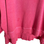 We the Free Rose Pink Wide Neck with Exposed Seams Sweatshirt NWT- Size M (see notes)