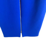 Victoria Beckham Blue Neck Cutout Zipper Back Dress- Size 10 (see notes)