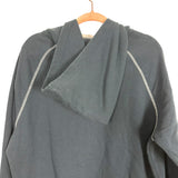 LNA Clothing Navy Zipper Hooded Sweatshirt Jacket NWT- Size M