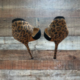Manolo Blahnik Suede Animal Print Stilettos- Size 39/US 8.5 (see notes)