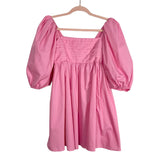 Abercrombie & Fitch Pink Puff Sleeve Dress- Size S (sold out online)