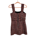 Olivaceous Tweed Mini Dress - Size S