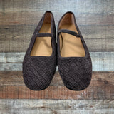 Madewell Brown Suede Leather Ballet Flats- Size 9