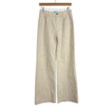 Draper James Cream Corduroy Pants - Size 2 (Inseam 30")