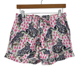 Print Fresh Tiger Print Two Piece Short Pajama Set- Size S