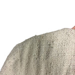 H&M Cream Tweed Jacket- Size XL (see notes)