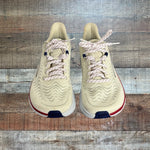Altra Running Off White/Red/Navy Sneakers - Size 7.5 (In Like New Condition)