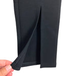 Old Navy Black Extra High Rise with Front Slits Pull On Skinny Pants- Size S (Inseam 29.5”)