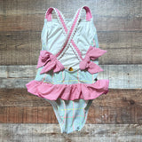 The Beaufort Bonnet Company Blue/Green/Yellow/Orange One Piece- Size 4T