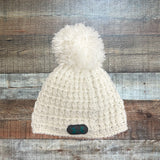 Under Armour White Beanie