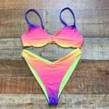 Beach Riot Neon Underwire Bikini Top NWT- Size S (we have matching bottoms, see notes)