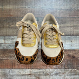 GREATS Brooklyn McCarren Leopard Sneakers - Size US 7 (See Notes)
