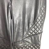 Spanx Classic Black Moto Leggings - Size M (Inseam 25")