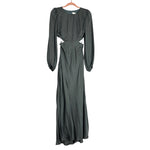 ASTR The Label Grey Side Cutout Open Back Dress - Size S (see notes, sold out online)