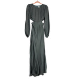 ASTR The Label Grey Side Cutout Open Back Dress - Size S (see notes, sold out online)