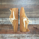 Dolce Vita Camel Suede Sneakers- Size 8 (Great Condition)