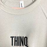 Bella + Canvas Beige Thinq Sweatshirt- Size XL (see notes)