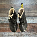 Dr. Martens Air Wair Faux Fur Lined Boots- Size 37/US 6 (see notes)