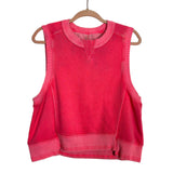 Free People Movement Coral Sweatshirt Tank- Size S (see notes)