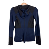 Lululemon Navy/Black Hooded Jacket - Size 4