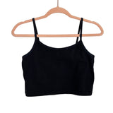 No Brand Black Crop Tank- Size XL