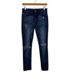 DL1961 Dark Wash Distressed Florence Instasculpt Vortex Jeans- Size 26 (Inseam 28”)