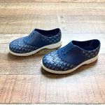 Biion Navy Anchors Slip-On Shoes-Size C11 (see notes)