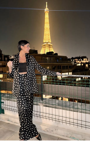 Show Me Your Mumu Polka Dot Hayes Trouser- Size S (Inseam 31" - We Have Matching Top)