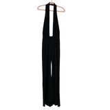 Pink Lily Black Halter or Cross Neck Open Back Jumpsuit- Size S (sold out online)