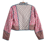 Sunday Up Reversible Floral Print Quilted Jacket - Size S