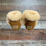 Ugg Brown Sherpa Lined Boots - Size US 0/1 Kids