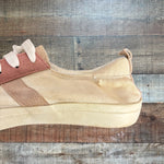 Maurices Canvas and Suede Sneakers- Size 9.5 (see notes)