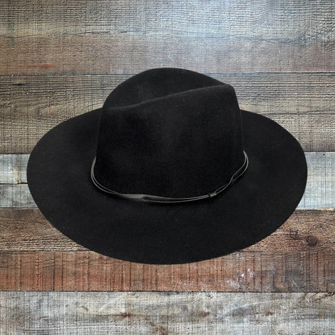 Urban Outfitters Black Belted Hat NWT